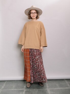 refinedworks【相互】さん（レディース・158cm）の秋コーディネート