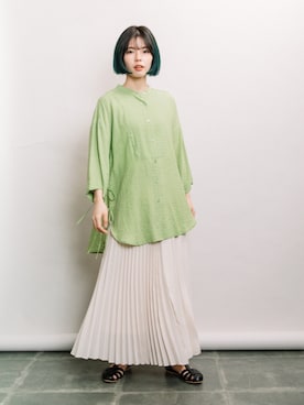 「refinedworks（リファインドワークス）のアイテム」を使った、refinedworks【相互】さん（レディース・158cm）の春コーディネート