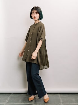 「refinedworks（リファインドワークス）のアイテム」を使った、refinedworks【相互】さん（レディース・158cm）の春コーディネート