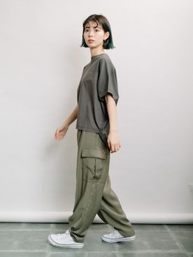 「refinedworks（リファインドワークス）のアイテム」を使った、refinedworks【相互】さん（レディース・158cm）の春コーディネート