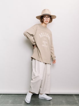 refinedworks【相互】さん（レディース・158cm）の冬コーディネート