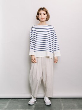 refinedworks【相互】さん(レディース・158cm)の冬コーディネート