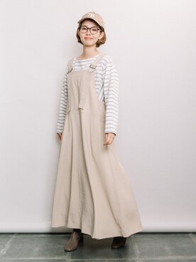refinedworks【相互】さん(レディース・158cm)の冬コーディネート