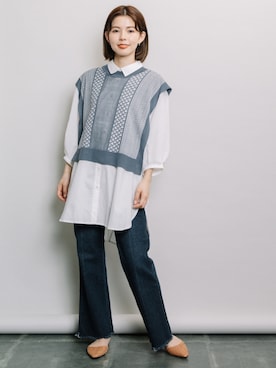 「refinedworks（リファインドワークス）のアイテム」を使った、refinedworks【相互】さん（レディース・158cm）の夏コーディネート