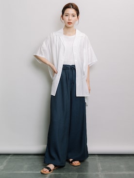 「refinedworks（リファインドワークス）のアイテム」を使った、refinedworks【相互】さん（レディース・158cm）の夏コーディネート