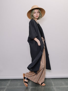 refinedworks【相互】さん（レディース・158cm）の夏コーディネート