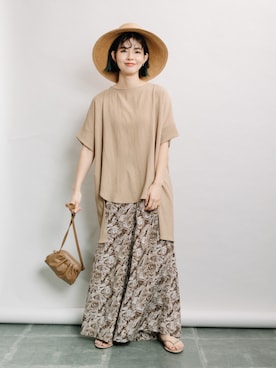 「refinedworks（リファインドワークス）のアイテム」を使った、refinedworks【相互】さん（レディース・158cm）の春コーディネート