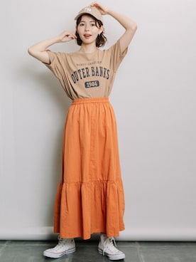 「refinedworks（リファインドワークス）のアイテム」を使った、refinedworks【相互】さん（レディース・158cm）の春コーディネート