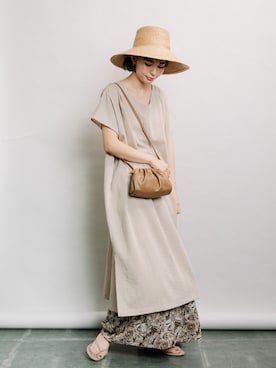 「refinedworks（リファインドワークス）のアイテム」を使った、refinedworks【相互】さん（レディース・158cm）の春コーディネート