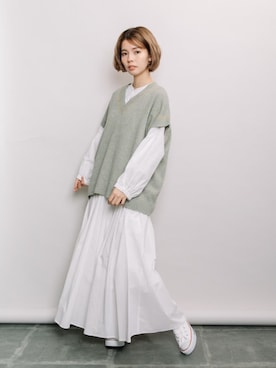 refinedworks【相互】さん（レディース・158cm）の冬コーディネート