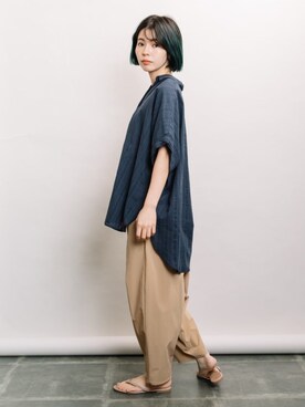 「refinedworks（リファインドワークス）のアイテム」を使った、refinedworks【相互】さん（レディース・158cm）の春コーディネート