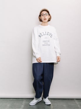 refinedworks【相互】さん（レディース・158cm）の冬コーディネート