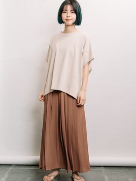 「refinedworks（リファインドワークス）のアイテム」を使った、refinedworks【相互】さん（レディース・158cm）の春コーディネート