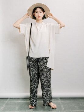 「refinedworks（リファインドワークス）のアイテム」を使った、refinedworks【相互】さん（レディース・158cm）の夏コーディネート