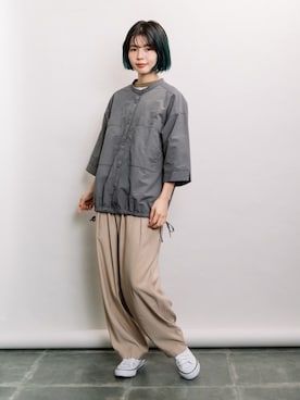 「refinedworks（リファインドワークス）のアイテム」を使った、refinedworks【相互】さん（レディース・158cm）の春コーディネート