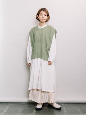 refinedworks【相互】さん（レディース・158cm）の冬コーディネート