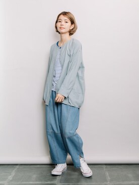 refinedworks【相互】さん(レディース・158cm)の冬コーディネート