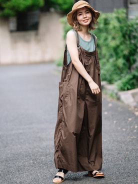 refinedworks【相互】さん（レディース・158cm）の夏コーディネート