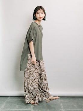 「refinedworks（リファインドワークス）のアイテム」を使った、refinedworks【相互】さん（レディース・158cm）の夏コーディネート