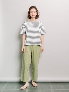 「refinedworks（リファインドワークス）のアイテム」を使った、refinedworks【相互】さん（レディース・158cm）の夏コーディネート