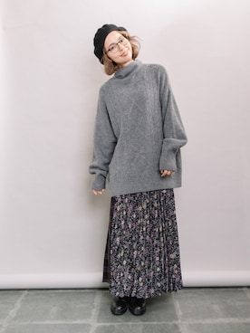 refinedworks【相互】さん（レディース・158cm）の冬コーディネート