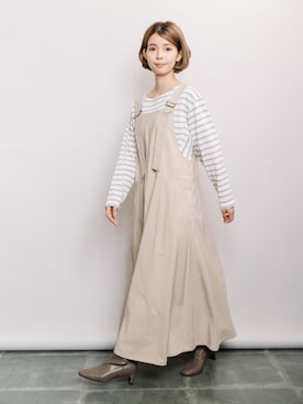 refinedworks【相互】さん(レディース・158cm)の冬コーディネート
