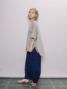 refinedworks【相互】さん（レディース・158cm）の夏コーディネート