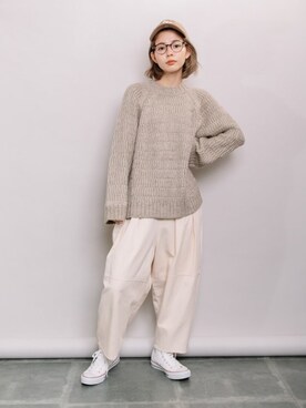 refinedworks【相互】さん（レディース・158cm）の秋コーディネート
