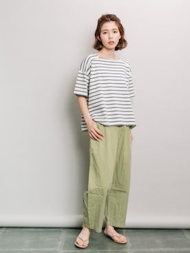 「refinedworks（リファインドワークス）のアイテム」を使った、refinedworks【相互】さん（レディース・158cm）の夏コーディネート