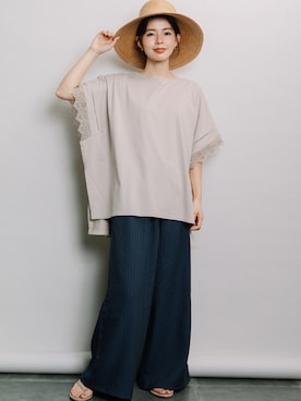 「refinedworks（リファインドワークス）のアイテム」を使った、refinedworks【相互】さん（レディース・158cm）の夏コーディネート