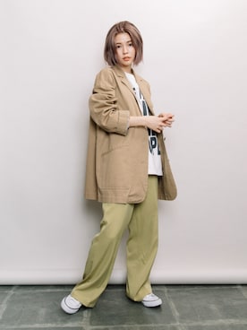 refinedworks【相互】さん（レディース・158cm）の冬コーディネート