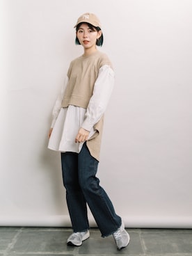 refinedworks【相互】さん（レディース・158cm）の冬コーディネート