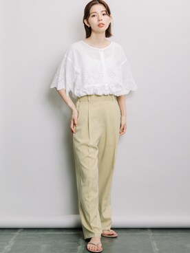 「refinedworks（リファインドワークス）のアイテム」を使った、refinedworks【相互】さん（レディース・158cm）の春コーディネート