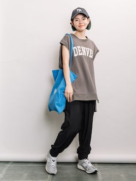 「refinedworks（リファインドワークス）のアイテム」を使った、refinedworks【相互】さん（レディース・158cm）の夏コーディネート