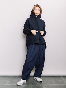 refinedworks【相互】さん（レディース・158cm）の冬コーディネート