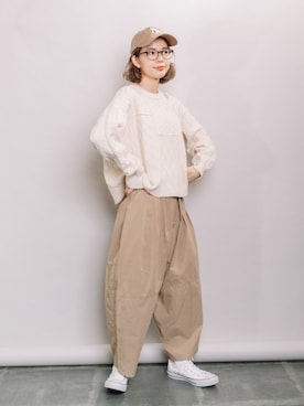 refinedworks【相互】さん(レディース・158cm)の冬コーディネート