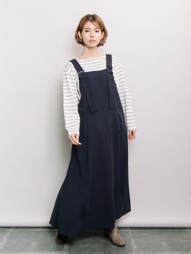 refinedworks【相互】さん(レディース・158cm)の冬コーディネート