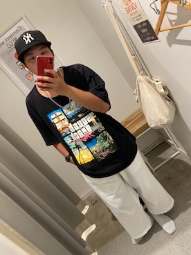 「WEGO（ウィゴー）のアイテム（アクセサリー）」を使った、Tsukyaさん（メンズ・172cm）の夏コーディネート