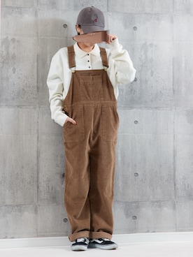 「BOYSHE（ボーイシー）のアイテム」を使った、BOYSHE_staffさん（レディース・150cm）の冬コーディネート