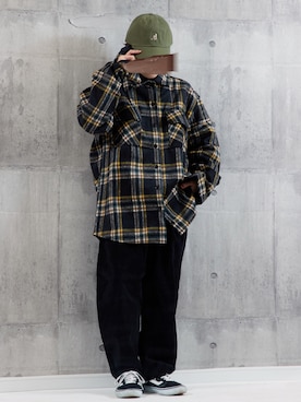 「BOYSHE（ボーイシー）のアイテム」を使った、BOYSHE_staffさん（レディース・150cm）の冬コーディネート