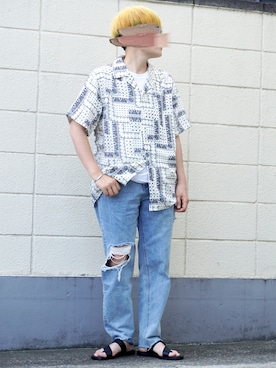 BOYSHE_staffさん（レディース・160cm）の夏コーディネート