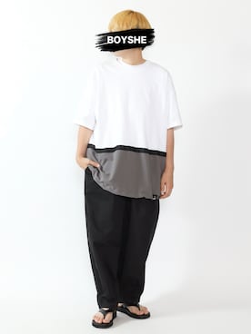 BOYSHE_staffさん（レディース・160cm）の夏コーディネート