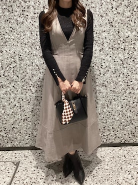 天神地下街店さん（レディース・155cm）の秋コーディネート