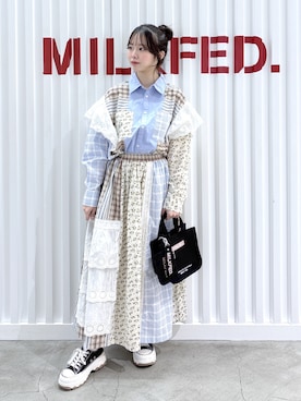 まりあさん（レディース・154cm）の春コーディネート