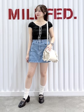 まりあさん(レディース・154cm)の夏コーディネート