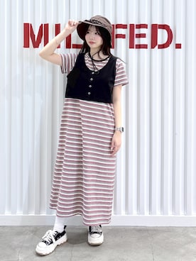 まりあさん(レディース・154cm)の春コーディネート