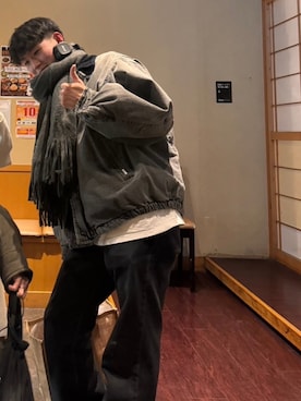 「アイテム（セットアップ）」を使った、akroutto92さん（メンズ・176cm）の秋コーディネート