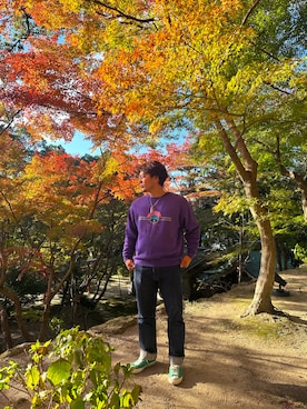 「Lee（リー）のアイテム」を使った、norunoru94さん（メンズ・174cm）の秋コーディネート