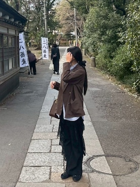 🩶さん（レディース・164cm）の冬コーディネート