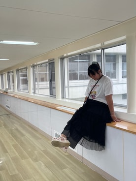 「Samansa Mos2（サマンサ モスモス）のアイテム」を使った、ぁさん（レディース・169cm）の夏コーディネート